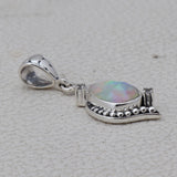 Ethiopian opal 925 Sterling Silver Pendant