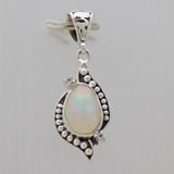 925 Sterling Silver Ethiopian opal Pendant