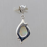 925 Sterling Silver Ethiopian opal Pendant