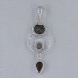 925 Sterling Silver Black Onyx Pendant