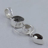 925 Sterling Silver Black Onyx Pendant