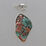 925 Sterling Silver Copper Pendant