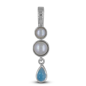 925 Sterling Silver South Sea Pearl Pendant