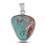 925 Sterling Silver Copper Pendant