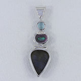 Natural Labradorite Silver Jewelry