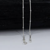 Designer 925 Sterling Silver Chain for Women's Gift