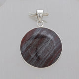 925 Sterling Silver Hematite Pendent