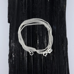 925 Sterling Silver Chain Necklace for Women 18