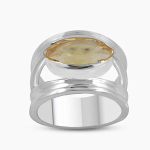 925 Sterling Silver Blue Topaz Rings