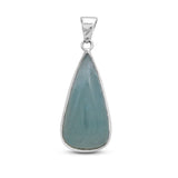 Aquamarine 925 Sterling Silver Pendant