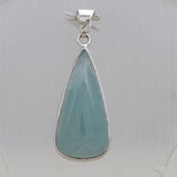 Aquamarine 925 Sterling Silver Pendant