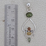 Tourmaline Silver Pendant