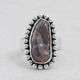 Pearl Gemstone 925 Sterling Silver Ring