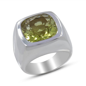 925 Silver Black Onyx Men's Ring