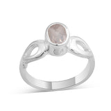 Natural Tourmaline Silver Ring