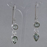 Mystic Quartz Silver Earrings