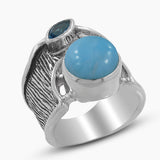 925 Sterling Silver Labradorite Rings