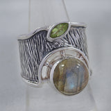 Labradorite  Unique Designer Ring