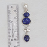 Lapis lazuli Silver Pendant