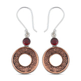 925 Silver Coin Earring