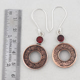 925 Silver Coin Earring