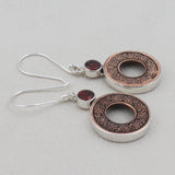 925 Silver Coin Earring