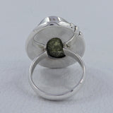 Tabasco Geode Sterling Silver Ring