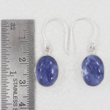 Solid 925 Sterling Silver Blue Sodalite Earring