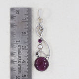 Red Ruby Gemstone Pendant