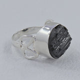 Rough Citrine Designer 925 Sterling Silver Ring