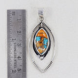 925 Starling Silver Tiger Eye Pendant