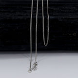 Wholesale Price 925 Silver Cable Chain with Spring Ring Clasp