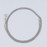 Wholesale Price 925 Silver Cable Chain with Spring Ring Clasp