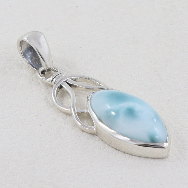 925 Sterling Silver Larimar Pendants
