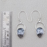 925 Silver Dendrite Opal Earring