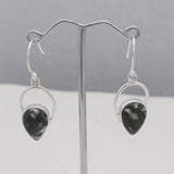 925 Silver Dendrite Opal Earring