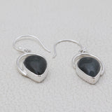 925 Silver Dendrite Opal Earring