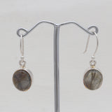 Labradorite Silver Earrings