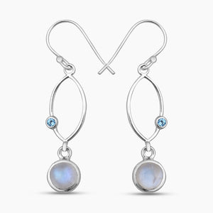 Pearl Silver Earrings