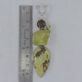 925 Sterling Silver Madagascar Opal Pendant