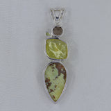 925 Sterling Silver Madagascar Opal Pendant