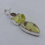 925 Sterling Silver Madagascar Opal Pendant