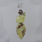 925 Sterling Silver Madagascar Opal Pendant