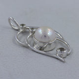 925 Starling Silver Pearl Pendant