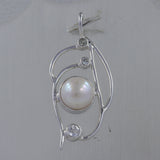 925 Starling Silver Pearl Pendant