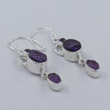 925 Silver Tanzanite Earrings