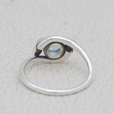 Smoky quartz Silver Ring