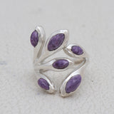 Iolite 925 Silver Ring