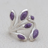 Iolite 925 Silver Ring