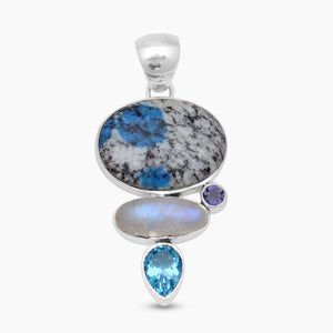 K2 Jasper Silver Pendants